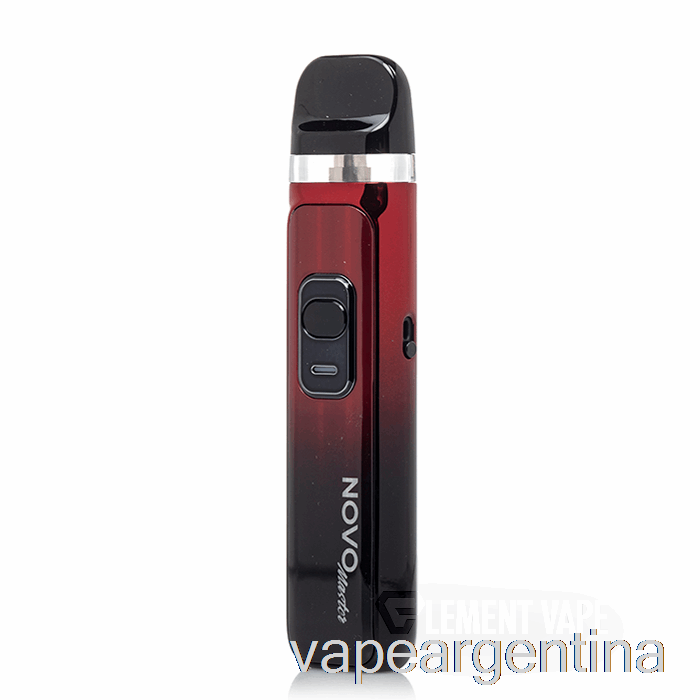 Smok Novo Master 30w Pod System Rojo Negro Vape Descartable